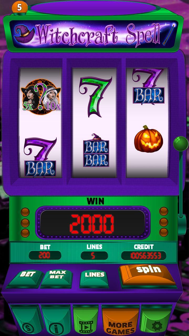 Witchcraft Spell of Slots
