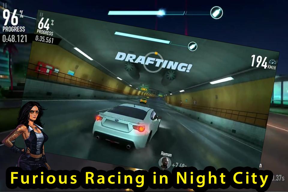 Speed Racing In Night City