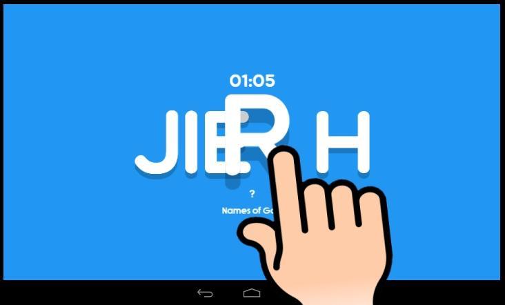 Bible Words Scramble