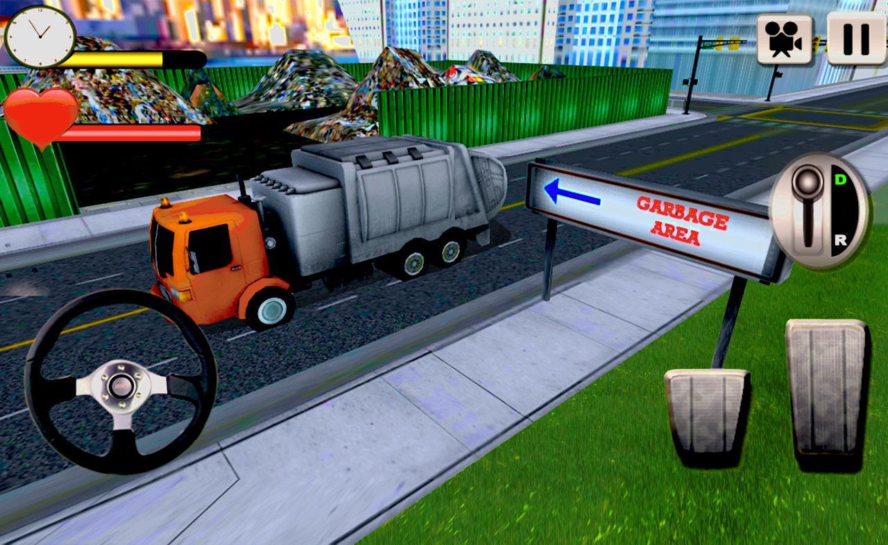 Garbage Dump Truck Sim 2016