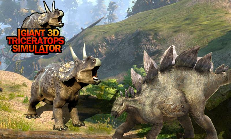 Giant Triceratops Simulator 3D