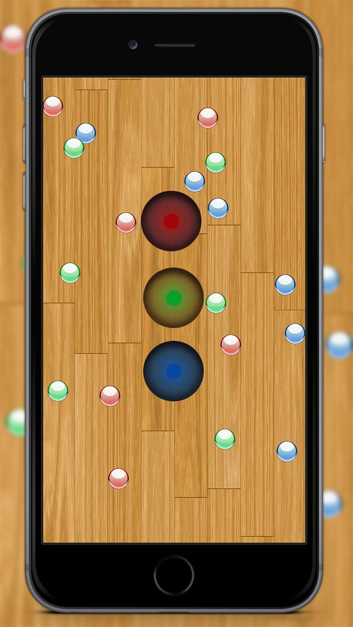 Roll Balls in the Hole