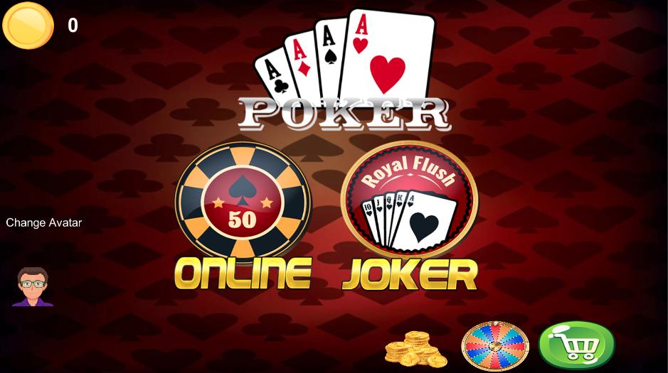 Poker High Hands Joker Card Online