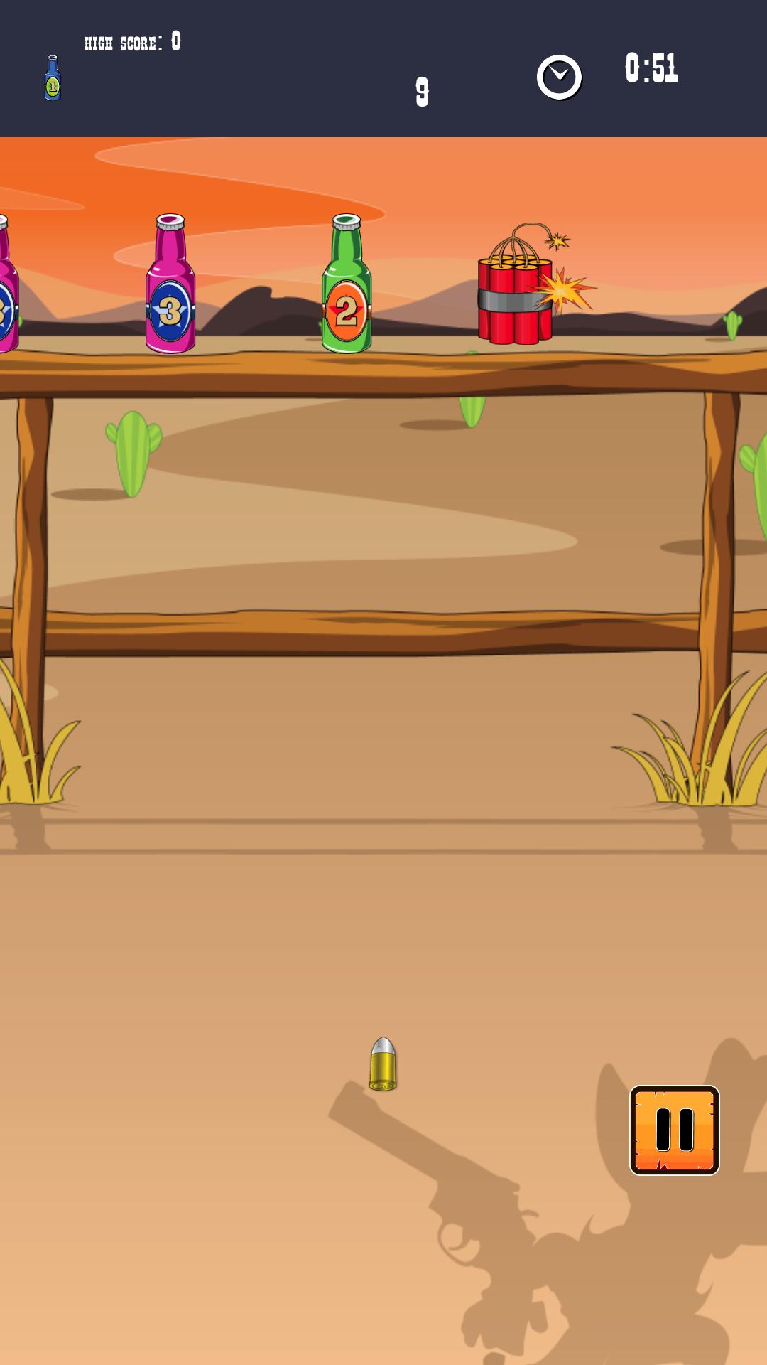 Wild West Bottle Shootout