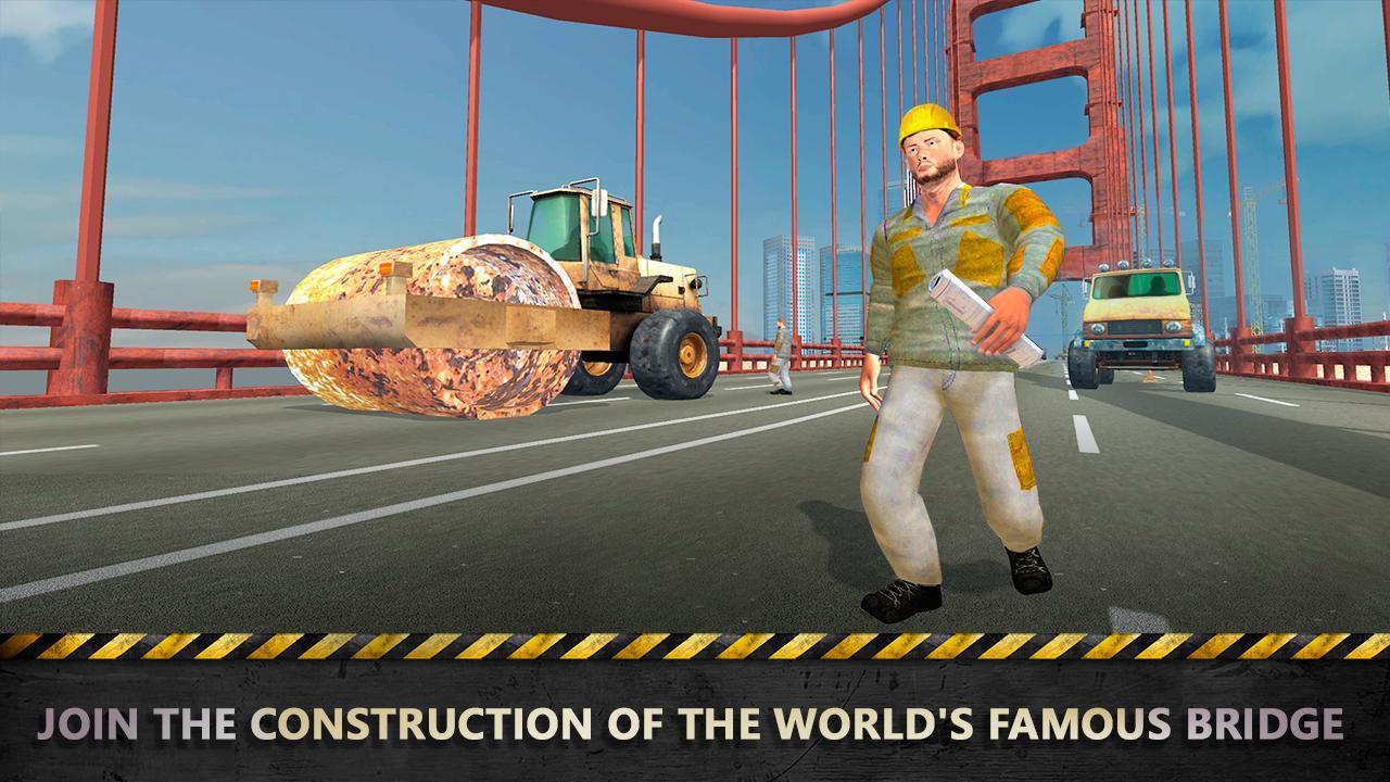 Golden Gate Bridge Builder Sim