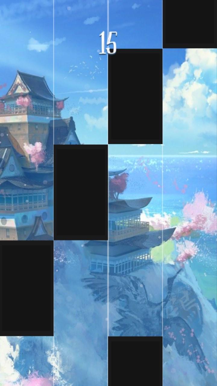 Becky G - Cuando Te Bese - Piano Temple Tiles