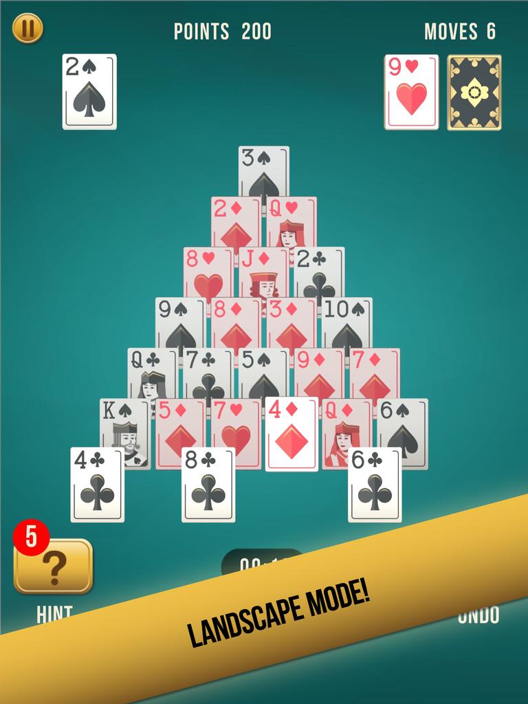 Pyramid Solitaire by Storm8