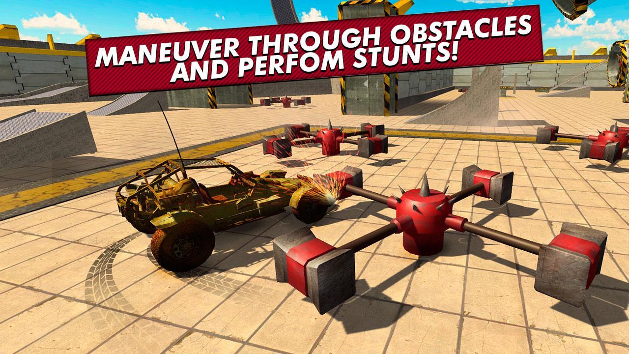 Crazy Car Stunt Race 3D