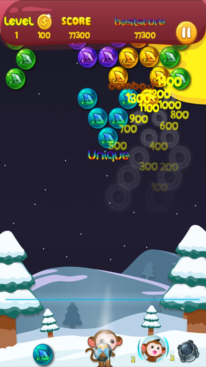 Bubble Jungle Legends