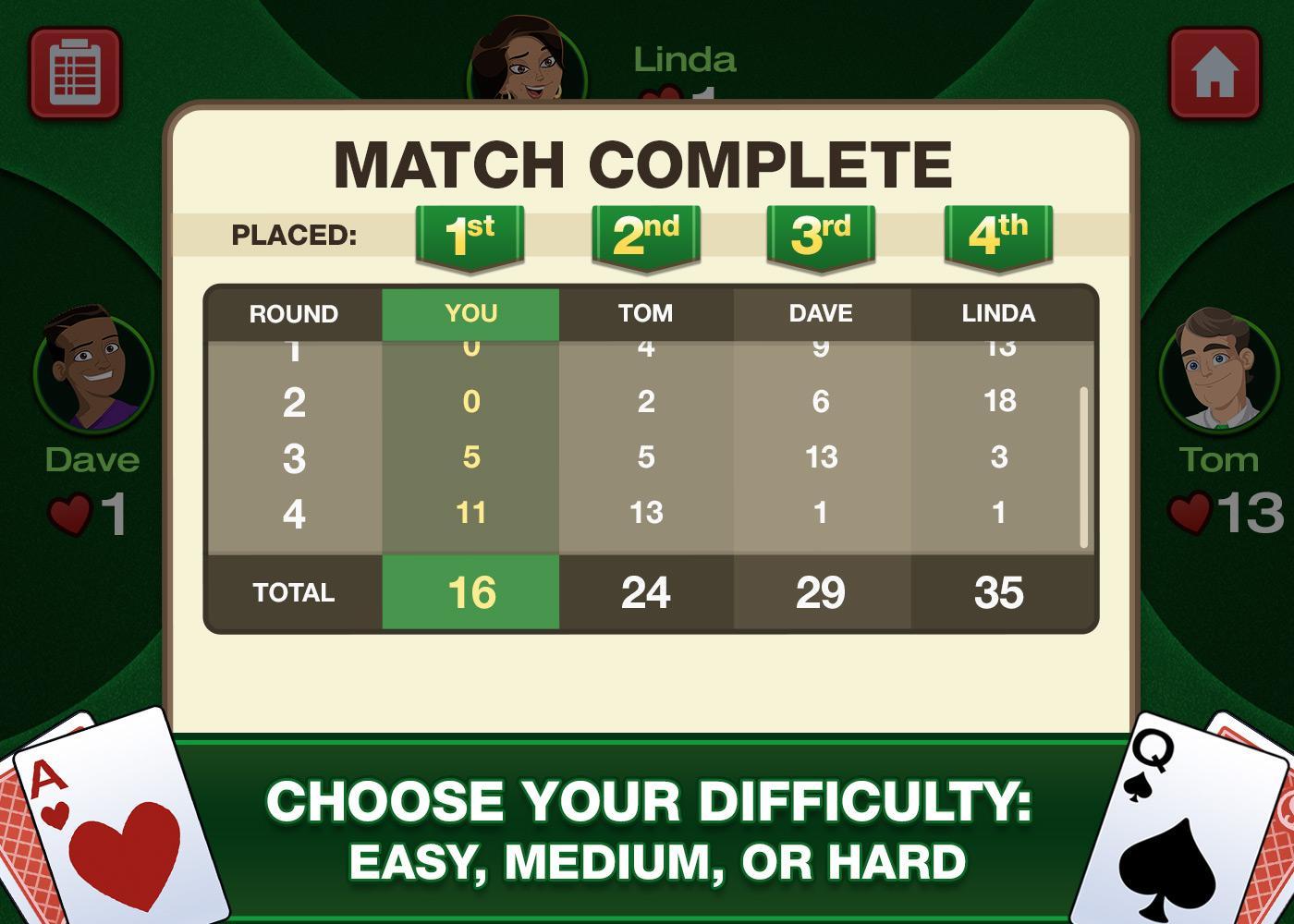 Simply Hearts - Classic Card G