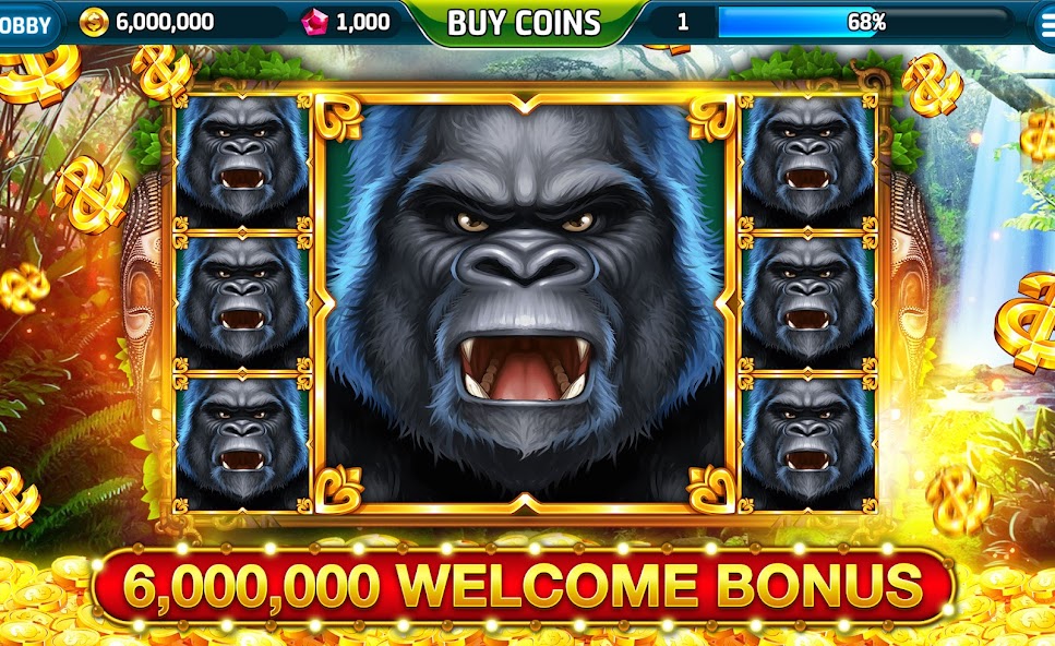 Ape Slots: Vegas Casino Deluxe