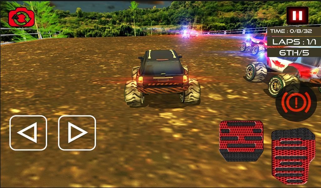 Monster Truck Offroad Chase Racing: Legends Hill