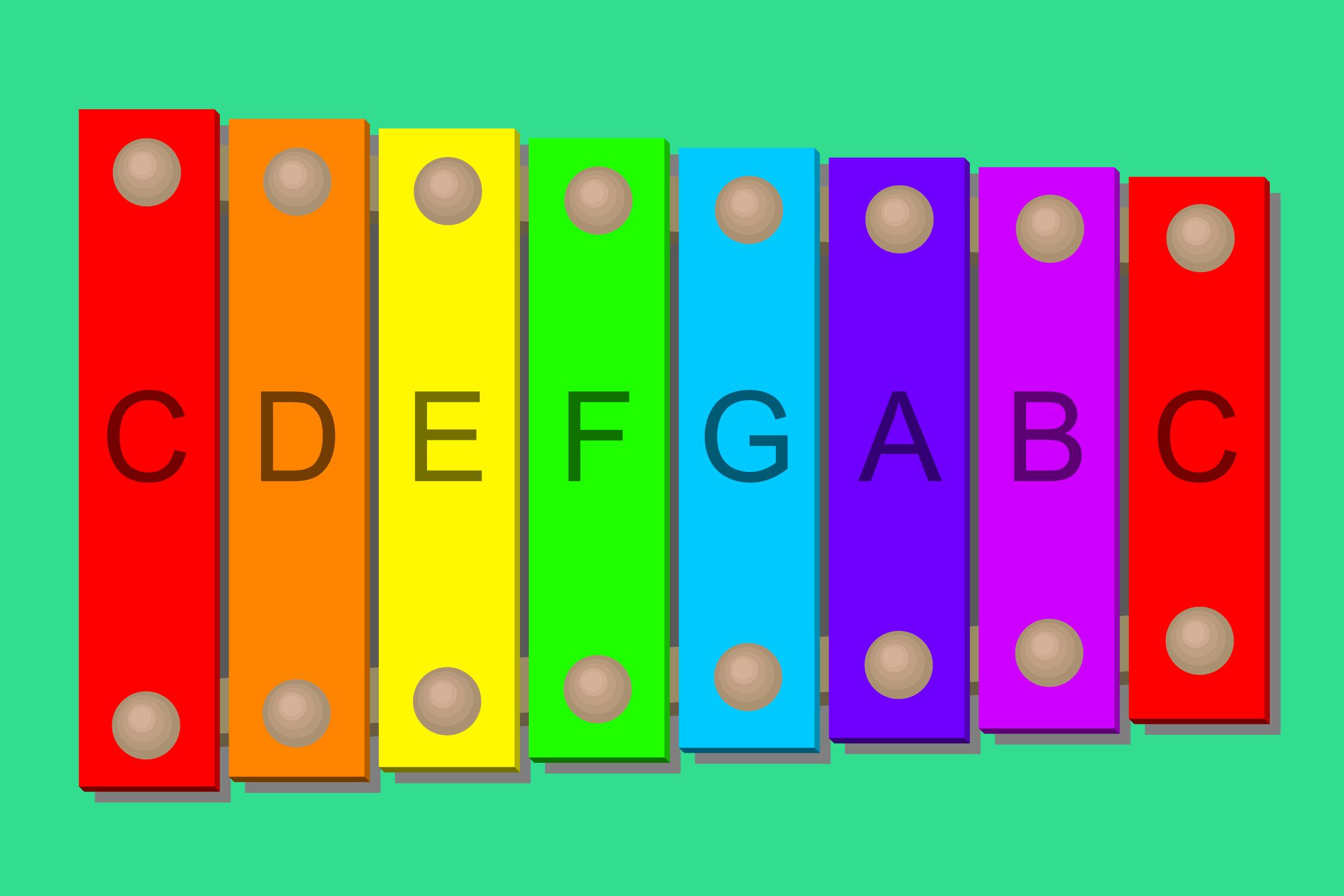 Simple Xylophone for kids