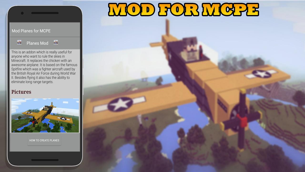 Mod Planes for Minecraft PE