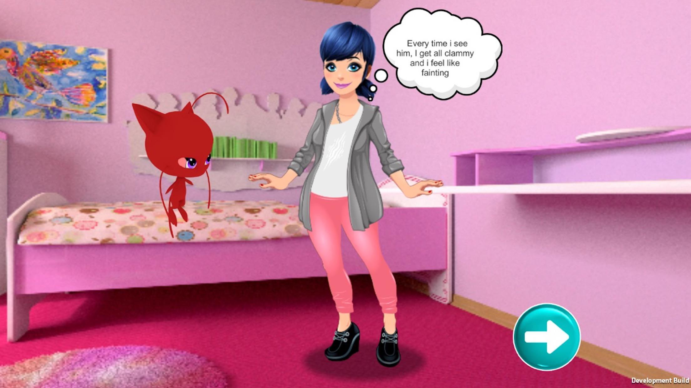 Interactive Story for ladybug - School days