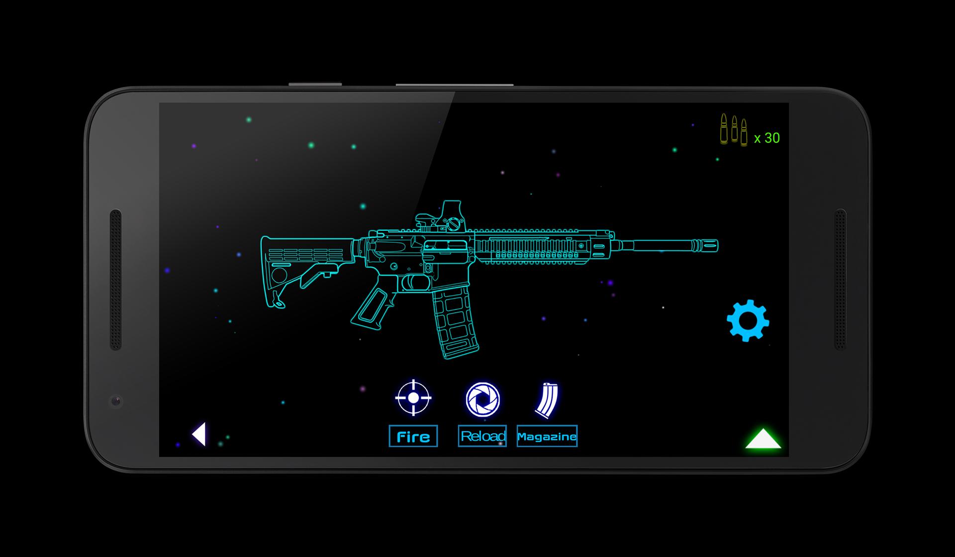 Neon Gun Siumulator