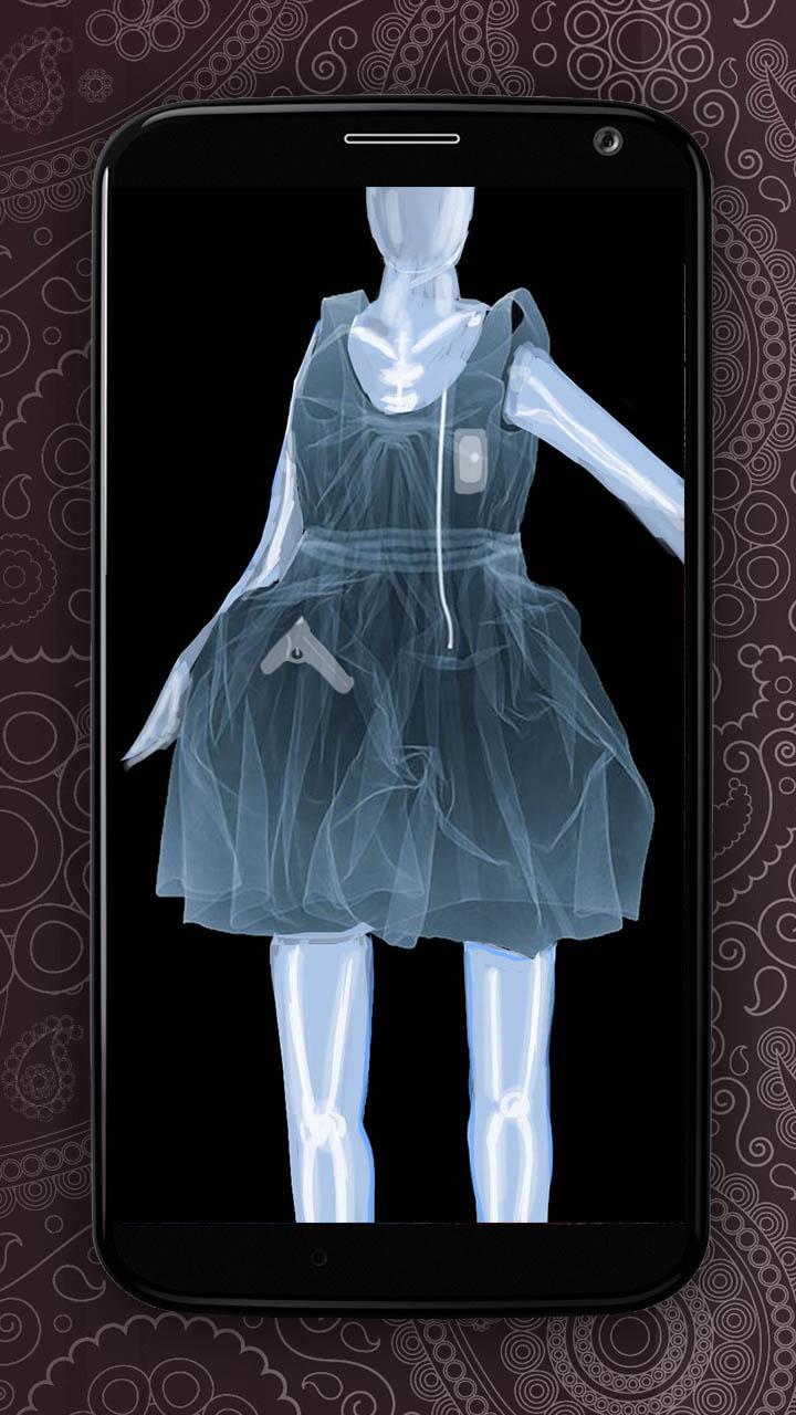 X-ray Scanner clothes joke