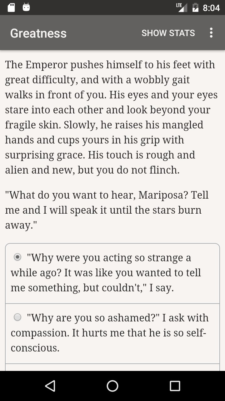 The Paths to Greatness