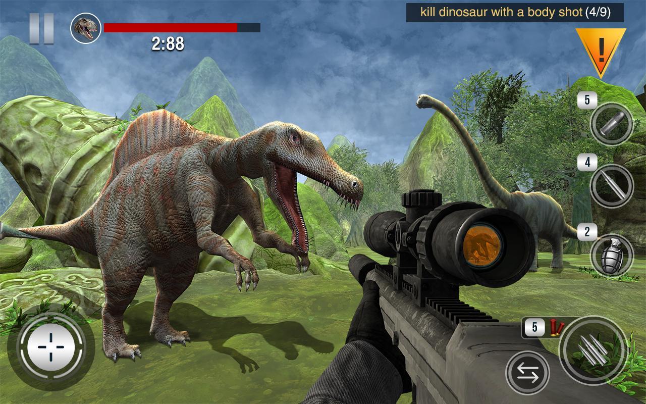 Deadly Dinosaur Hunter Game