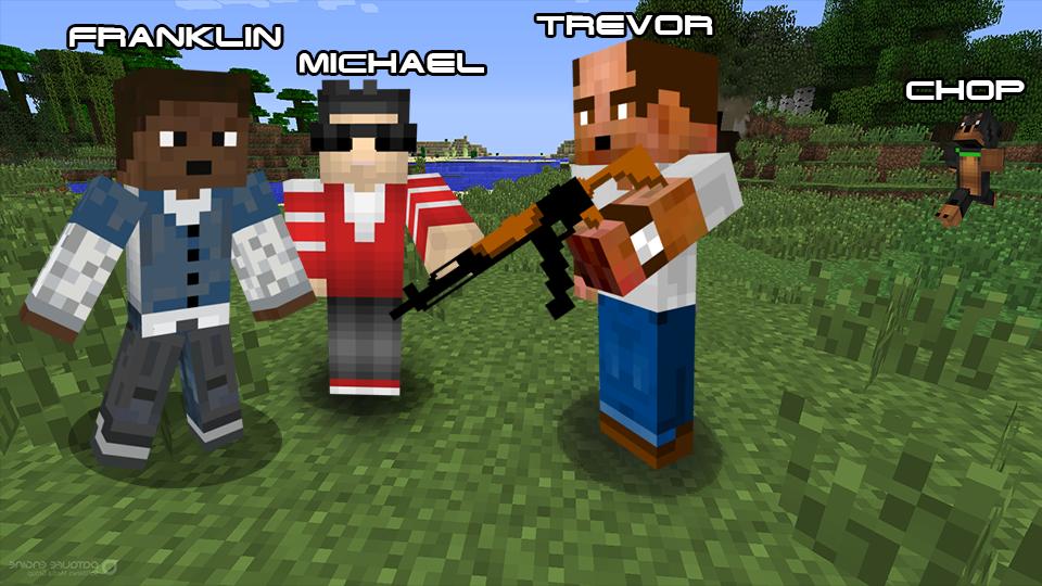 Mod GTA 5 for Minecraft PE