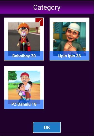 Memory Game Animasi Malaysia