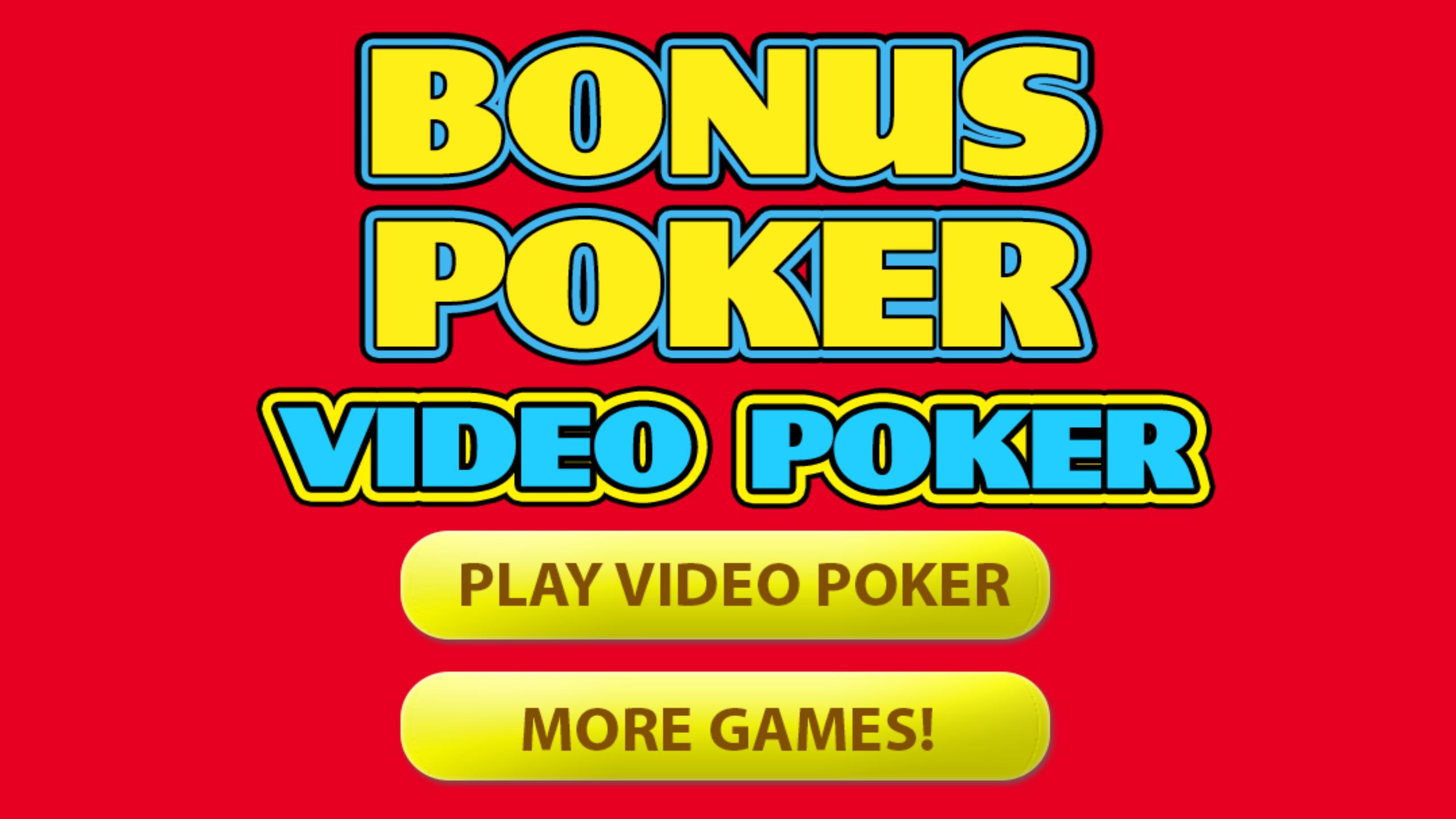 Bonus Poker
