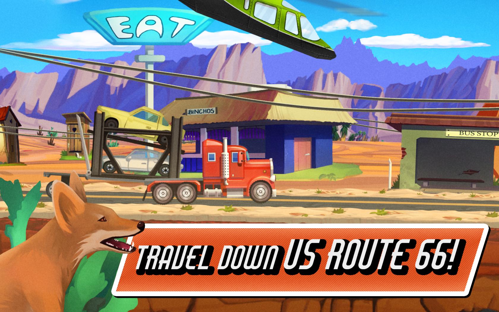 Truck Driving Race: US Route 66
