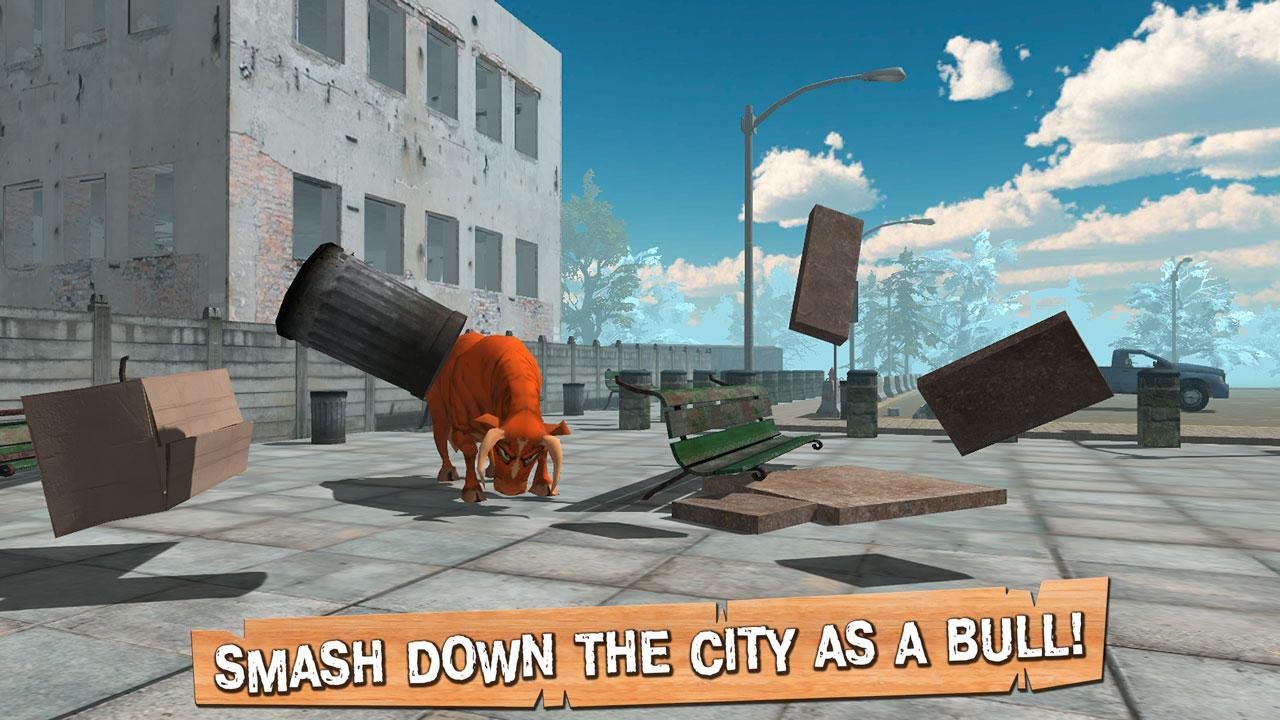 Crazy Bull Simulator 3D