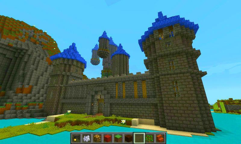 Castle of Mine Block Craft