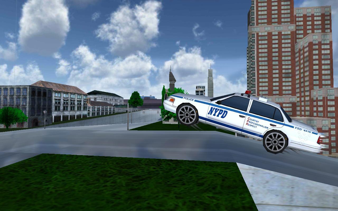 Police Car Crime Chase Target