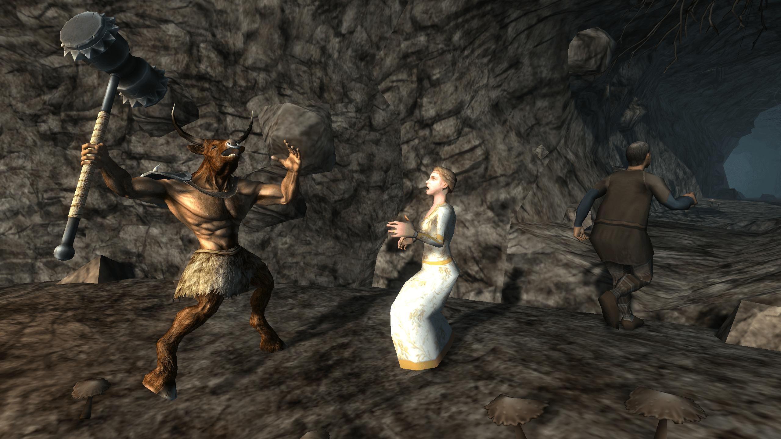 Minotaur Simulation 3D