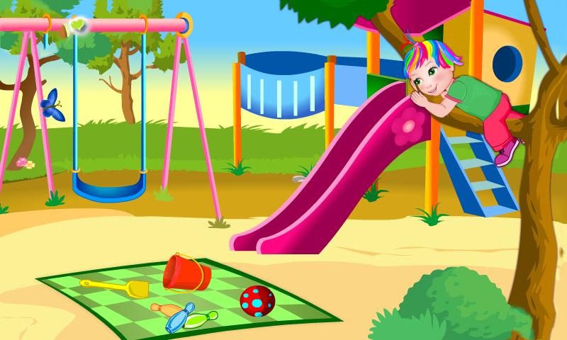 Cute Baby Shower And Massage