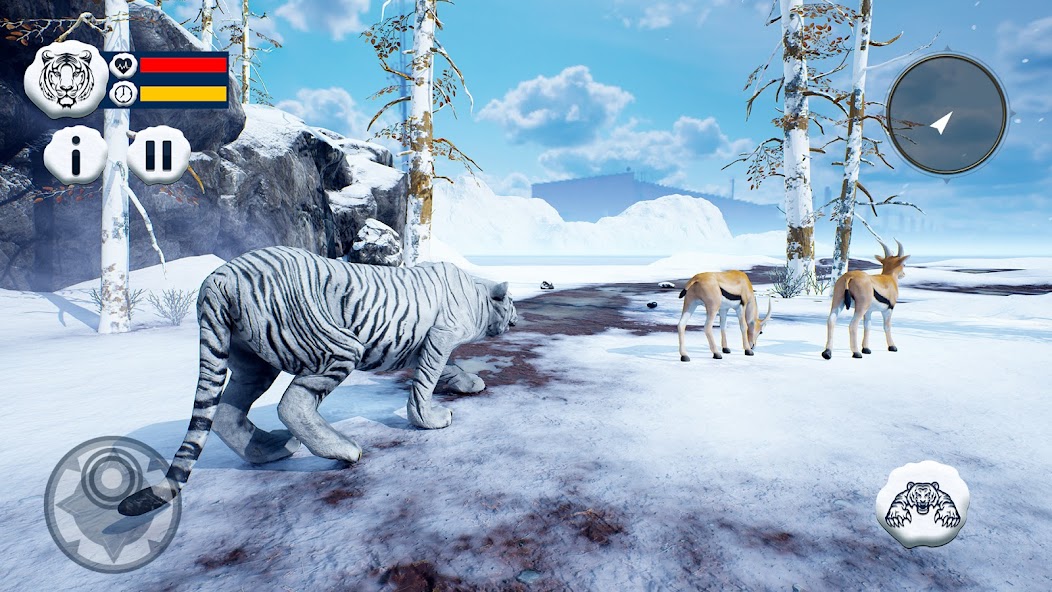 Snow Tiger Game Family Survive