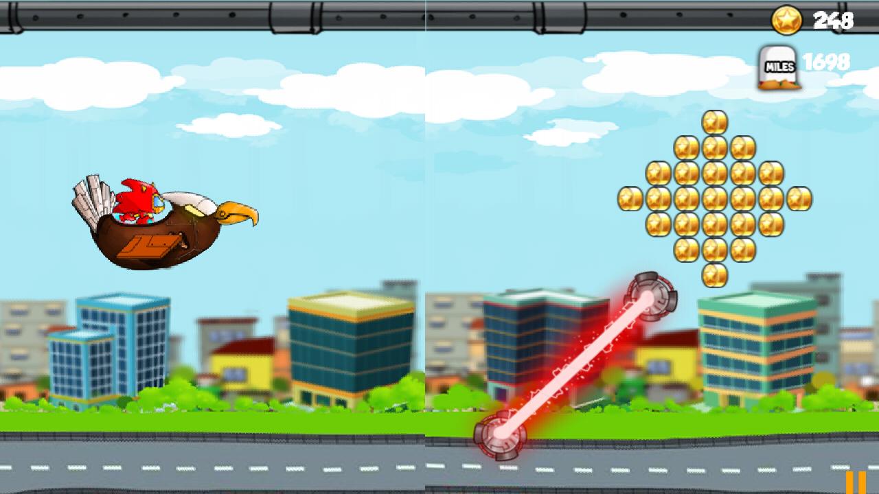 Superheros ironfly game