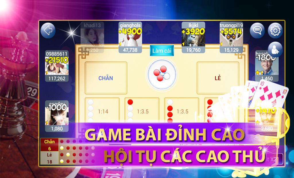 Game 3C: danh bai doi thuong