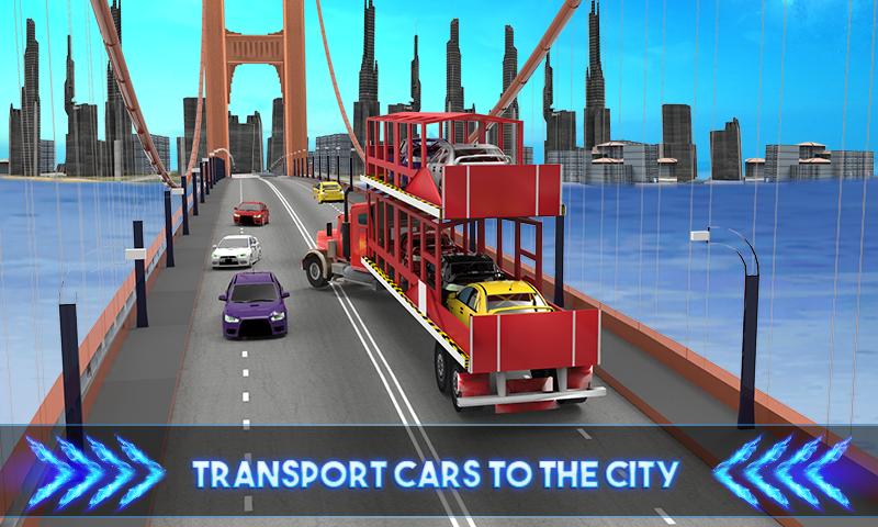 Car Transporter Trailer Truck