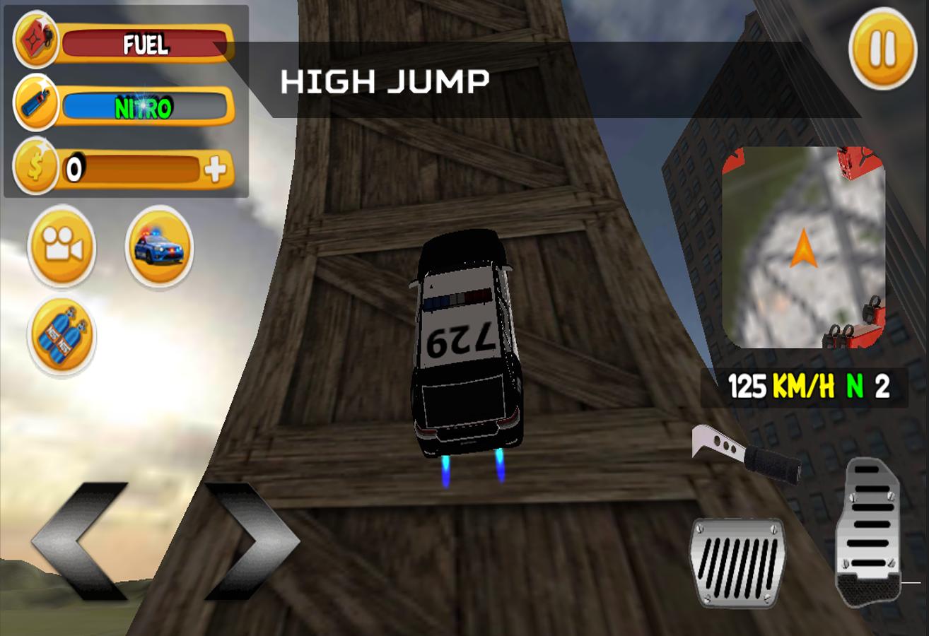 Police 4x4 Jeep Simulator 3D