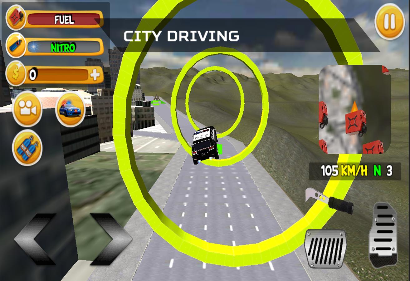 Police 4x4 Jeep Simulator 3D